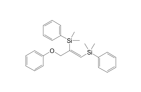 (Z)-(3-Phenoxyprop-1-ene-1,2-diyl)bis(dimethyl(phenyl)silane)