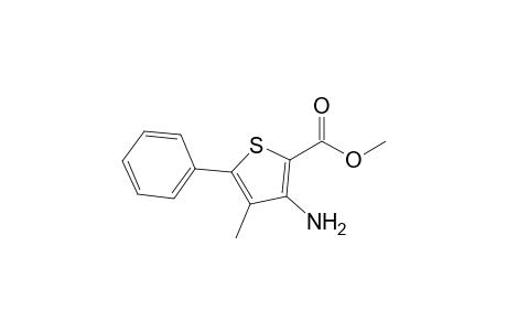 3-Amino-4-methyl-5-phenylthiophene-2-carboxylic acid methyl ester