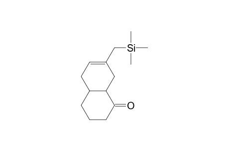 7-Trimethylsilylmethyl-3,4,4a,5,8,8a-hexahydro-1(2h)-naphthalenone