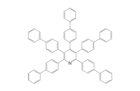 Penta(biphenyl-4-yl)pyridine