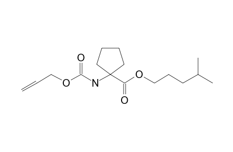 1-Aminocyclopentanecarboxylic acid, N-allyloxycarbonyl-, isohexyl ester