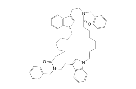 10-Benzyl-1,10-diazatricyclo[11.6.1.0(14.19)]eicosa-13(20),14,16,18-tetraen-9-one dimer