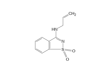 3-(ALLYLAMINO)-1,2-BENZISOTHIAZOLE, 1,1-DIOXIDE