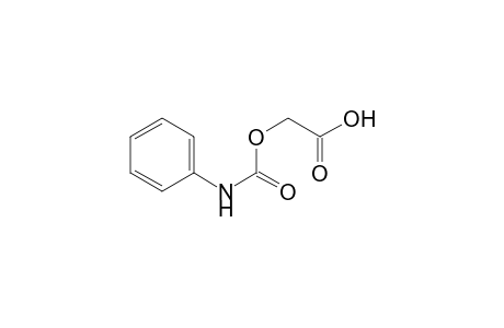 2-(Phenylcarbamoyloxy)acetic acid