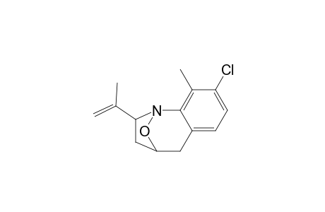 8-Chloro-9-methyl-2-exo-(prop-1-en-2-yl)-2,3,4,5-tetrahydro-1,4-epoxybenzo[b]-azepine