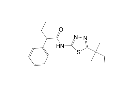 N-(5-tert-pentyl-1,3,4-thiadiazol-2-yl)-2-phenylbutanamide