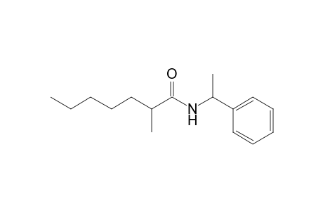 2-Methyl-N-(1-phenylethyl)enanthamide