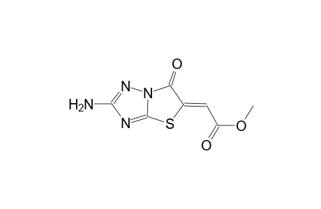 methyl (2Z)-(2-amino-6-oxo[1,3]thiazolo[3,2-b][1,2,4]triazol-5(6H)-ylidene)ethanoate