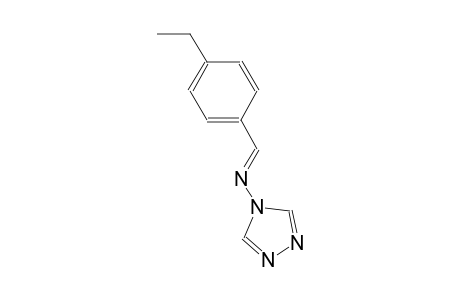 N-[(E)-(4-ethylphenyl)methylidene]-4H-1,2,4-triazol-4-amine