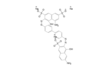 2,7-Naphthalenedisulfonic acid, 5-amino-3-[[4'-[(7-amino-1-hydroxy-3-sulfo-2-naphthalenyl)azo][1,1'-biphenyl]-4-yl]azo]-4-hydroxy-, trisodium salt