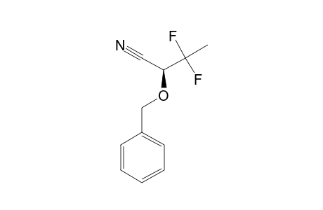 (R)-2-BENZYLOXY-3,3-DIFLUORO-BUTYRONITRILE