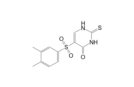4(1H)-pyrimidinone, 5-[(3,4-dimethylphenyl)sulfonyl]-2,3-dihydro-2-thioxo-