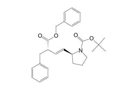 (Z)-(2S)-N-BOC-2-[(3'S)-3'-BENZYL-3'-BENZYLOXYCARBONYLPROP-1'-ENYL]-PYRROLIDINE