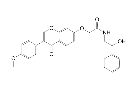 acetamide, N-(2-hydroxy-2-phenylethyl)-2-[[3-(4-methoxyphenyl)-4-oxo-4H-1-benzopyran-7-yl]oxy]-