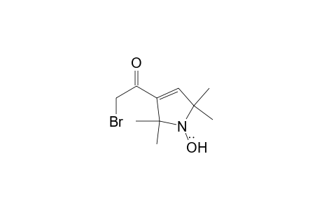 3-(Bromoacetyl)-2,5-dihydro-2,2,5,5-tetramethyl-1H-pyrrol-1-yloxy radical