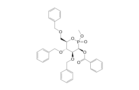 (2S,3R,4S,5S,6R)-4,5-BIS-(BENZYLOXY)-6-[(BENZYLOXY)-METHYL]-2-METHOXY-2-OXIDO-1,2-OXAPHOSPHINAN-3-YL-BENZOATE