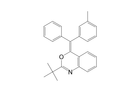 (E/Z)-2-tert-Butyl-4-[(3-methylphenyl)(phenyl)methylene]-4H-3,1-benzoxazine