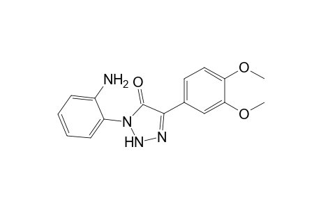 1-(2'-Aminophenyl)-4-(3",4"-dimethoxyphenyl)-5-oxo-(1,2,3)-triazole