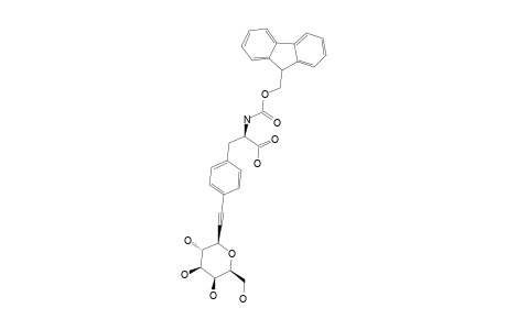 N-(ALPHA)-(FLUROREN-9-YLMETHOXYCARBONYL)-4-C-(3,7-ANHYDRO-1,1,2,2-TETRADEHYDRO-1,2-D-GLYCERO-D-GALACTOOCTITYL)-L-PHENYLALANINE