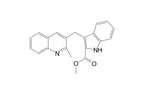 3-((2-methylquinolin-3-yl)methyl)-1H-indole-2-carboxylate