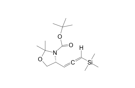(R,S)-2,2-Dimethyl-4-[3-trimethylsilanyl-propa-1,2-dienyl]-oxazolidine-3-carbamic acid tert-butyl ester