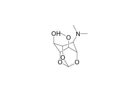6-O-Methyl-2-deoxy-2-dimethylamino-scyllo-inositol orthoformate