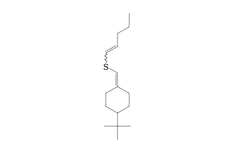 [(4-tert-Butylcyclohexylidene)methyl](pent-1-enyl)sulfide
