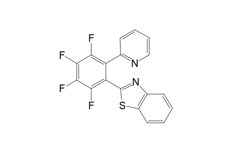 2-(2,3,4,5-Tetrafluoro-6-(pyridin-2-yl)phenyl)benzothiazole
