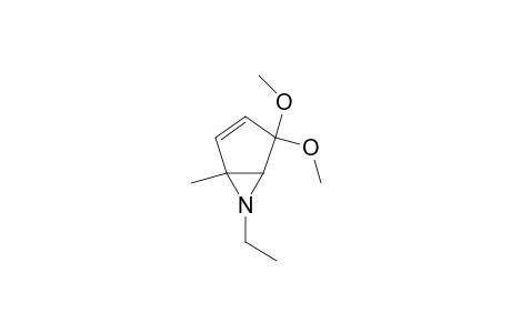 6-Ethyl-4,4-dimethoxy-1-methyl-6-azabicyclo[3.1.0]hex-2-ene