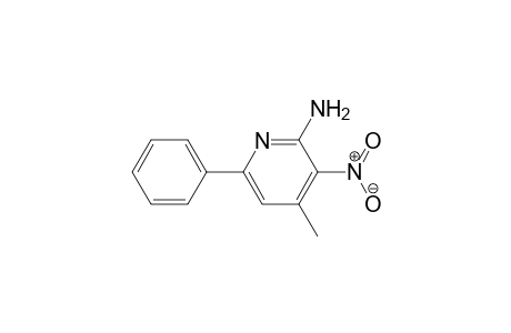 2-Amino-4-methyl-3-nitro-6-phenylpyridine