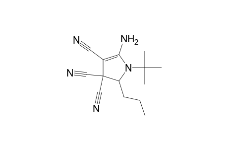 1-t-butyl-2-n-propyl-3,3,4-tricyano-5-amino-1,2-dihydropyrrole