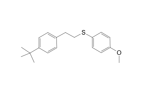 1-Tert-Butyl-4-{2-[(4-methoxyphenyl)thio]ethyl}benzene