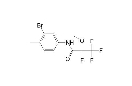 Propanamide, N-(3-bromo-4-methylphenyl)-2,3,3,3-tetrafluoro-2-methoxy-
