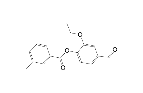 2-ethoxy-4-formylphenyl 3-methylbenzoate