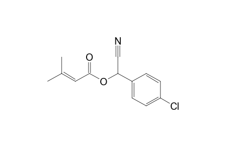.alpha.-Cyano-4-chlorobenzyl 3-Methyl-2-butenoate