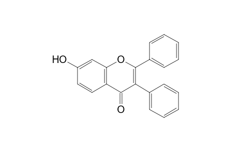 7-Hydroxy-2,3-diphenyl-1-benzopyran-4-one