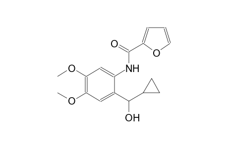 2-furancarboxamide, N-[2-(cyclopropylhydroxymethyl)-4,5-dimethoxyphenyl]-