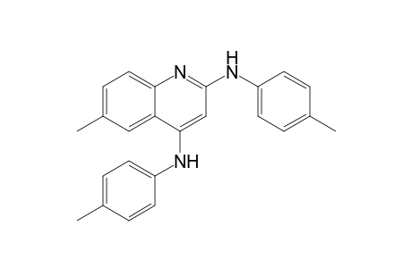 6,4',4''-Trimethyl-2,4-bis-(N-phenylamino)quinoline