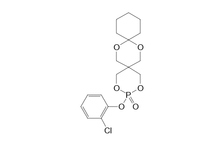 3-(2-CHLOROPHENOXY)-2,4,8,15-TETROXA-3-PHOSPHADISPIRO-[5.2.5]-HEXADECANE-3-OXIDE