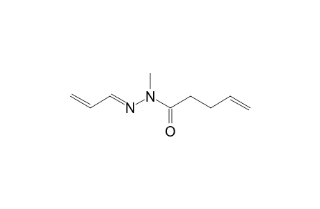 Acrolein N-(pent-4-enoyl)-N-methylhydrazone