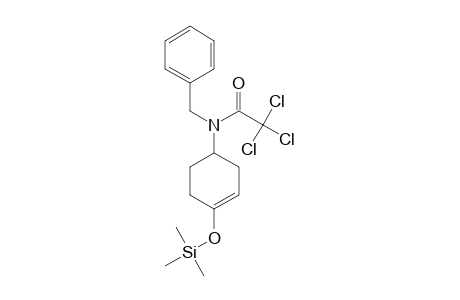 N-BENZYL-2,2,2-TRICHLORO-N-[4-(TRIMETHYLSILYLOXY)-CYCLOHEX-3-ENYL]-ACETAMIDE