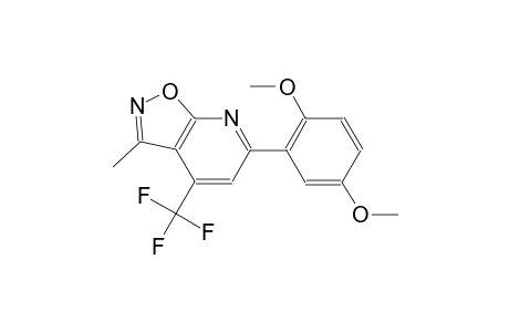 isoxazolo[5,4-b]pyridine, 6-(2,5-dimethoxyphenyl)-3-methyl-4-(trifluoromethyl)-