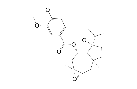 5-ALPHA-VANILLOYL-2,3-EPOXY-JAESCHKEANADIOL
