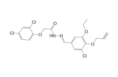 N'-{(E)-[3-chloro-5-ethoxy-4-(2-propynyloxy)phenyl]methylidene}-2-(2,4-dichlorophenoxy)acetohydrazide