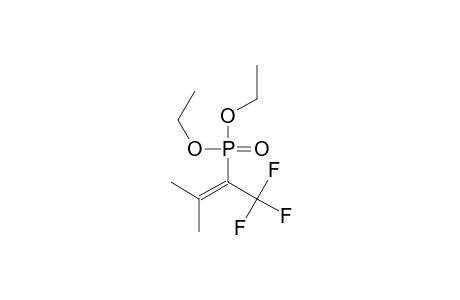 Phosphonic acid, [2-methyl-1-(trifluoromethyl)-1-propenyl]-, diethyl ester