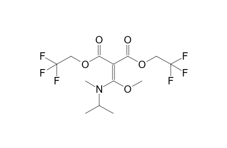 2-[methoxy-[methyl(propan-2-yl)amino]methylidene]propanedioic acid bis(2,2,2-trifluoroethyl) ester