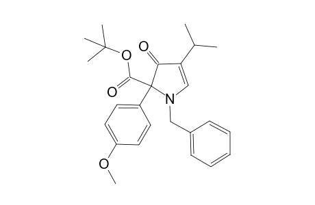 1-Benzyl-4-isopropyl-2-(4-methoxy-phenyl)-3-oxo-2,3-dihydro-1H-pyrrole-2-carboxylic acid tert-butyl ester