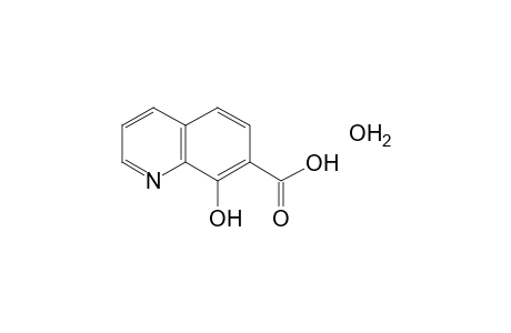 8-HYDROXY-7-QUINOLINECARBOXYLIC ACID, MONOHYDRATE