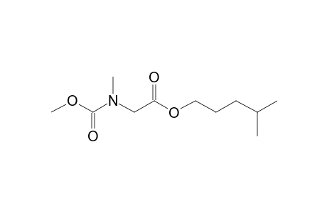 Glycine, N-methyl-N-methoxycarbonyl-, isohexyl ester