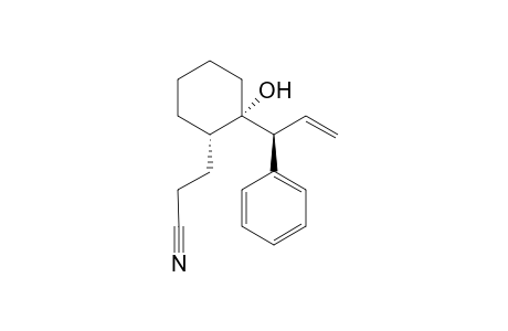 3-[2-Hydroxy-2-(1-phenyl-allyl)-cyclohexyl]-propionitrile